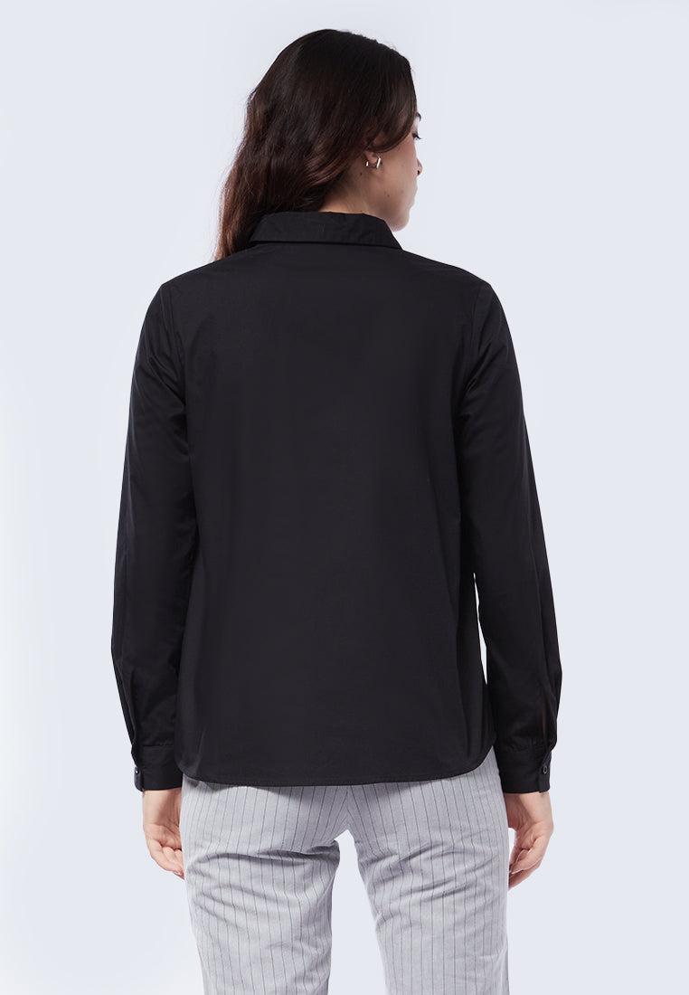 Regular Fit Basic Long Sleeve Shirt