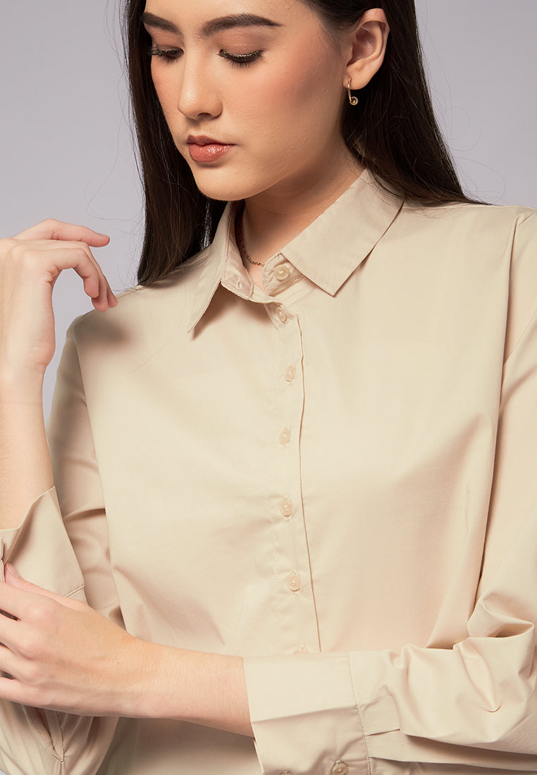 Long Sleeve Crop Shirt