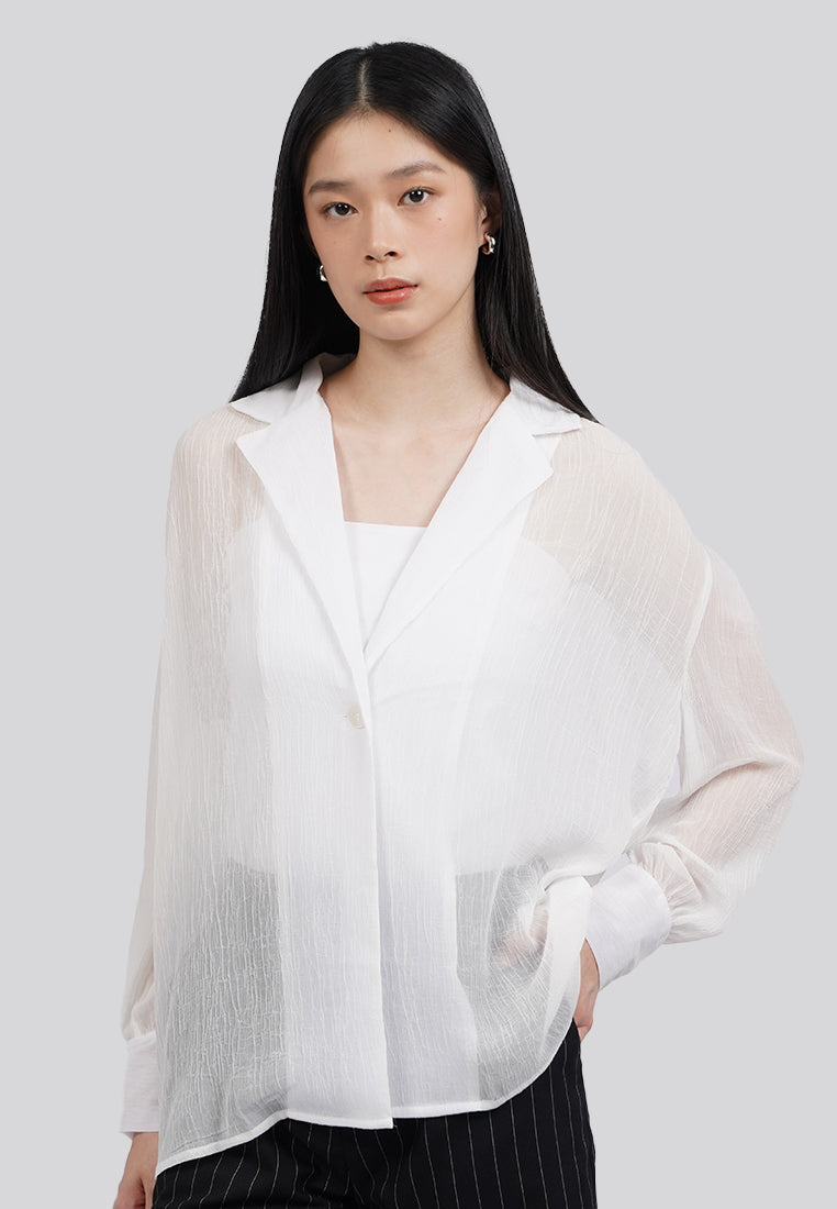 Oversized Sheer Outer