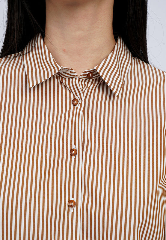 Long Sleeve Stripes Shirt