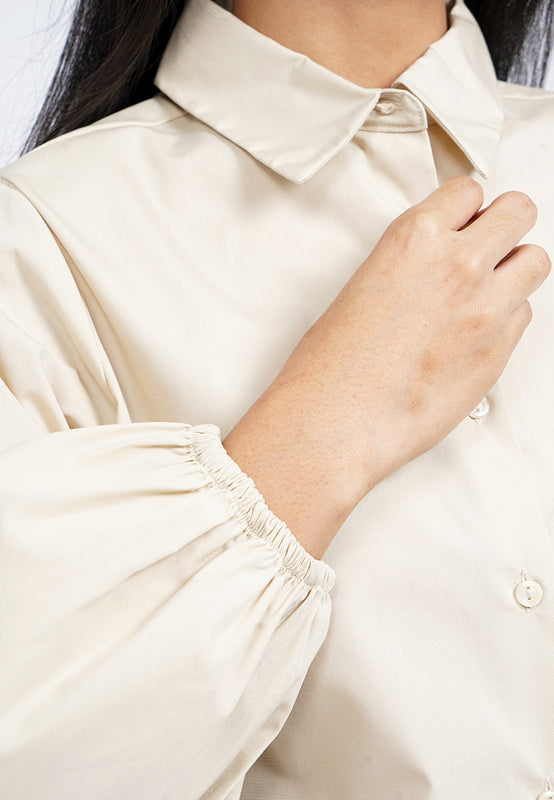 Voluminous Sleeve Blouse