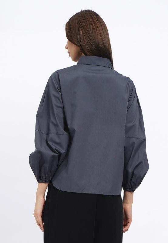 Voluminous Sleeve Blouse
