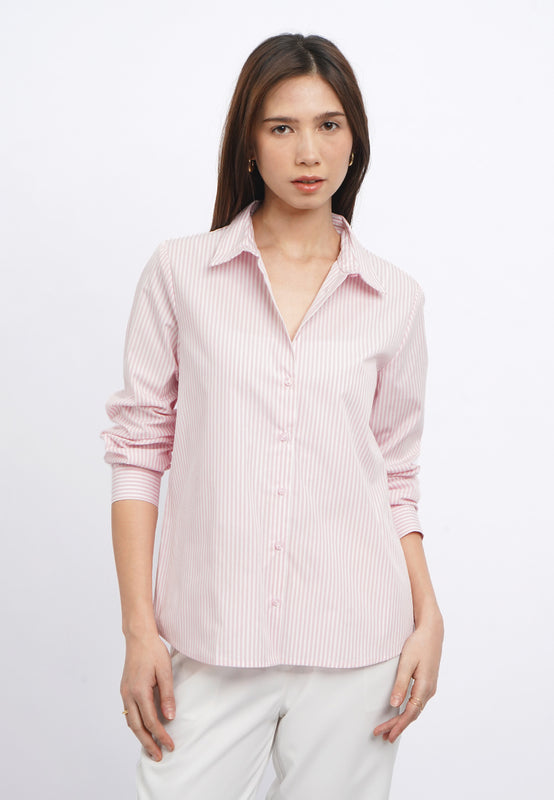 Long Sleeve Stripes Shirt