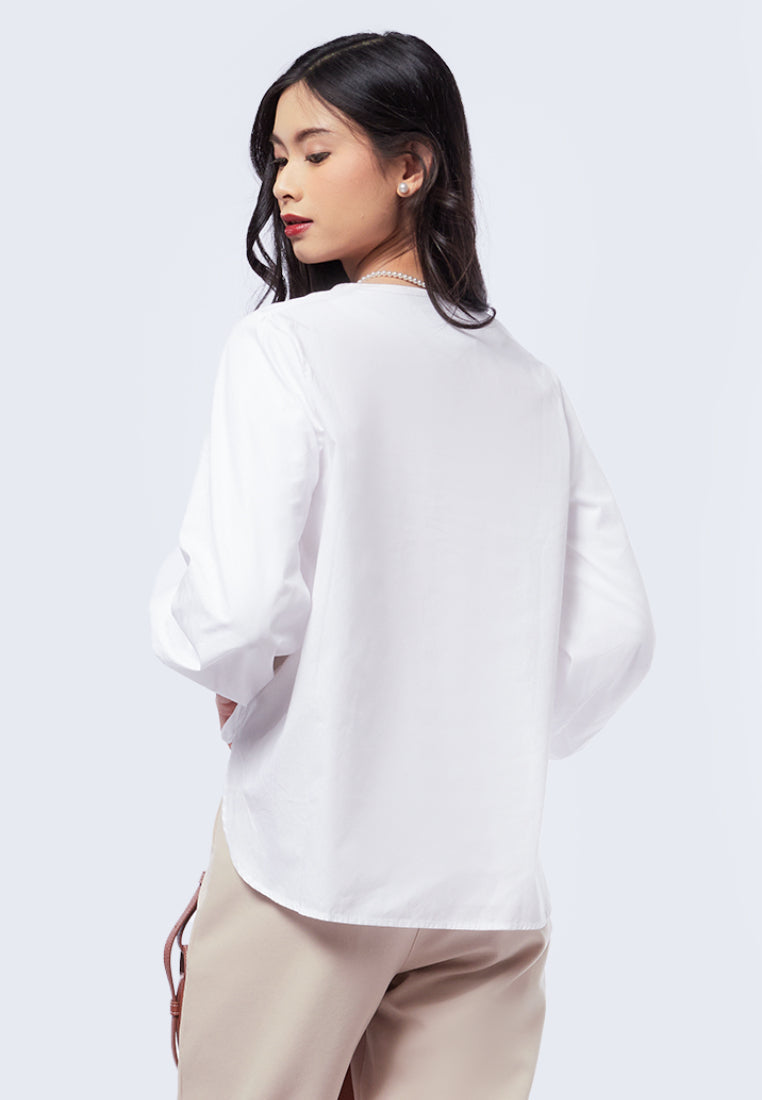Balloon Sleeve Blouse