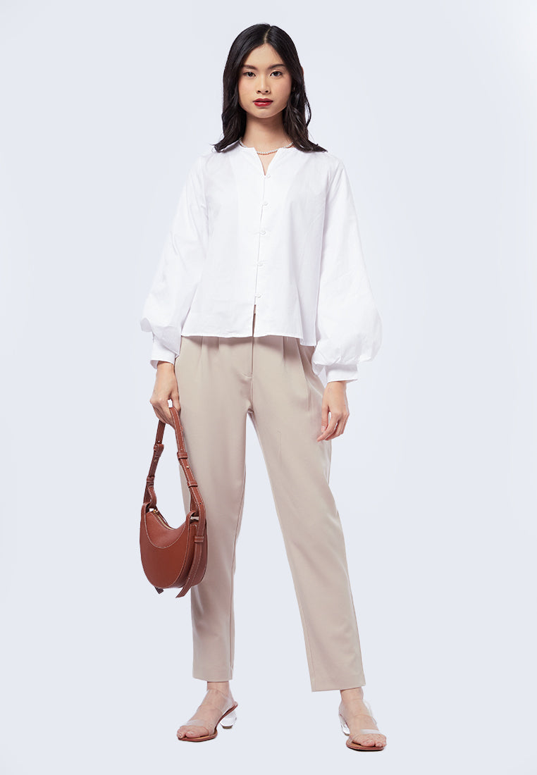 Balloon Sleeve Blouse