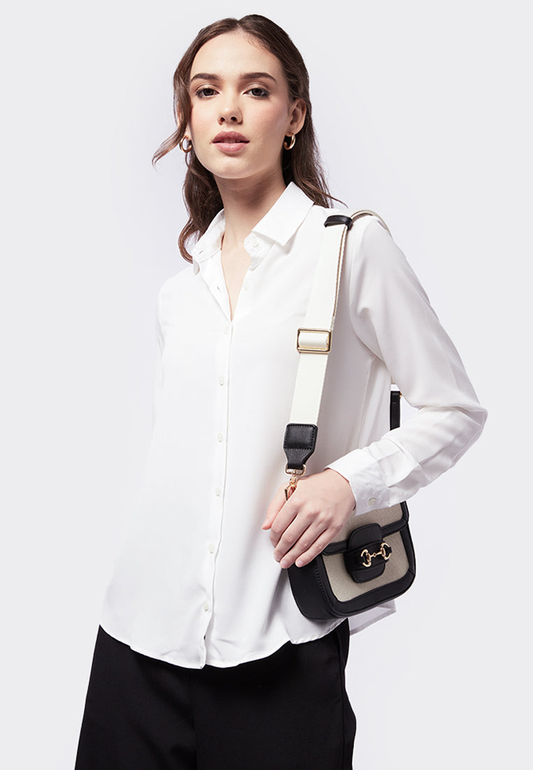 Basic Long Sleeve Blouse