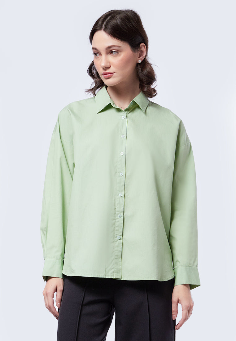 Oversized Long Sleeve Shirt
