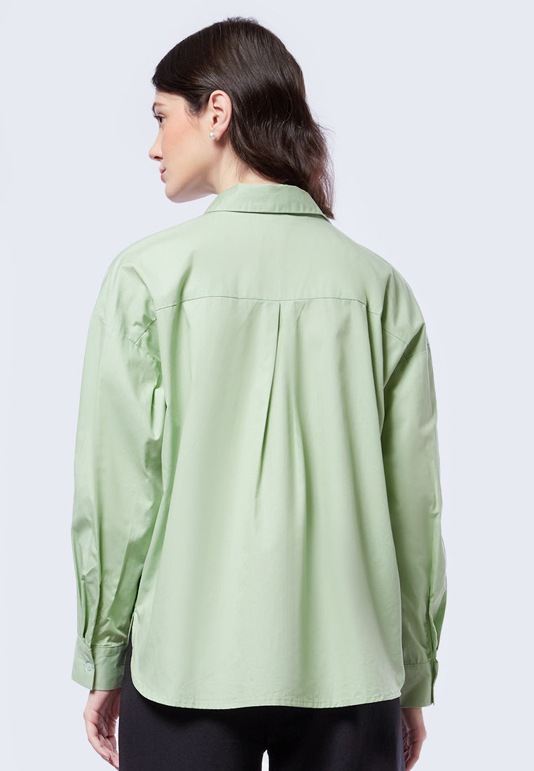 Oversized Long Sleeve Shirt