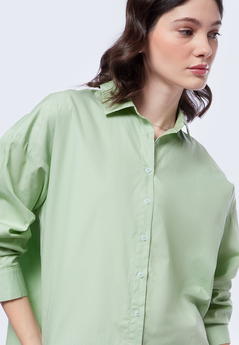 Oversized Long Sleeve Shirt