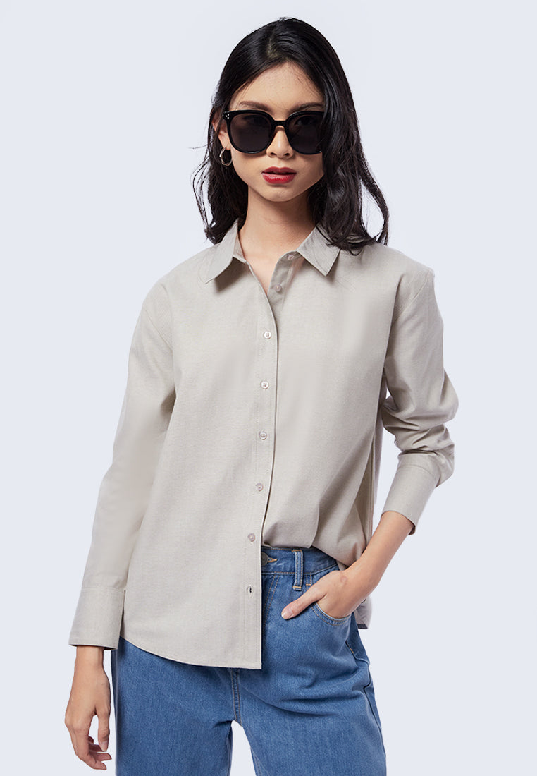 Long Sleeve Oxford Shirt