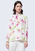 Long Sleeve Blouse with Smock Detail