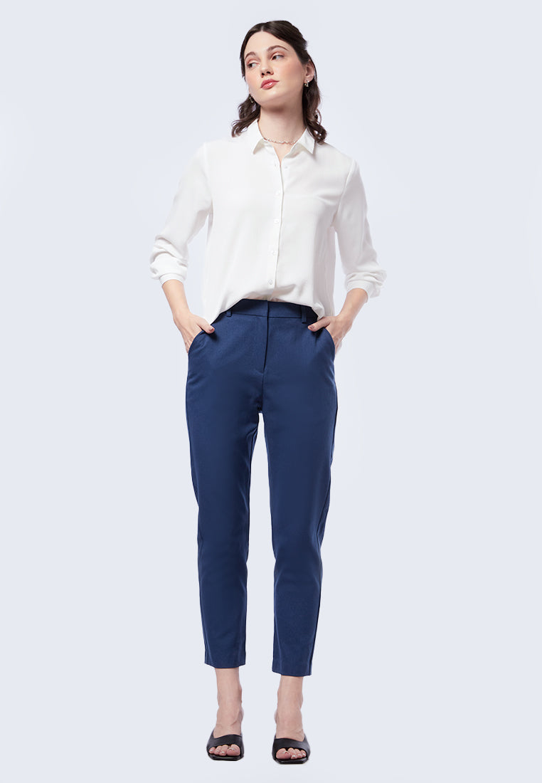 Regular Fit Crinkle Long Sleeve Shirt