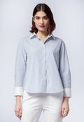 Two Tone Long Sleeve Shirt