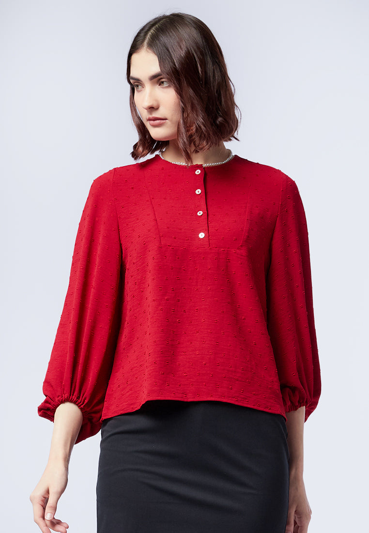 Puff Sleeve Rubiah Blouse