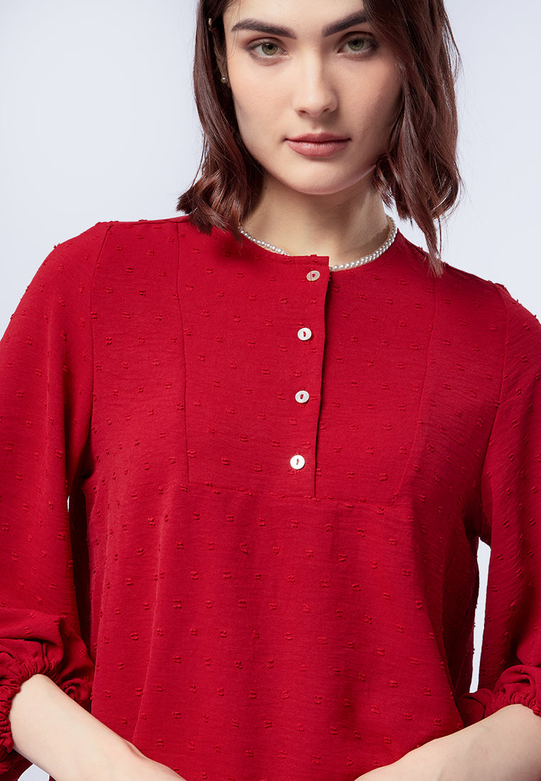 Puff Sleeve Rubiah Blouse