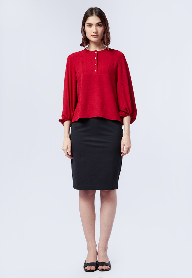 Puff Sleeve Rubiah Blouse