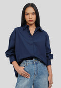 Pleated Long Sleeve Shirt