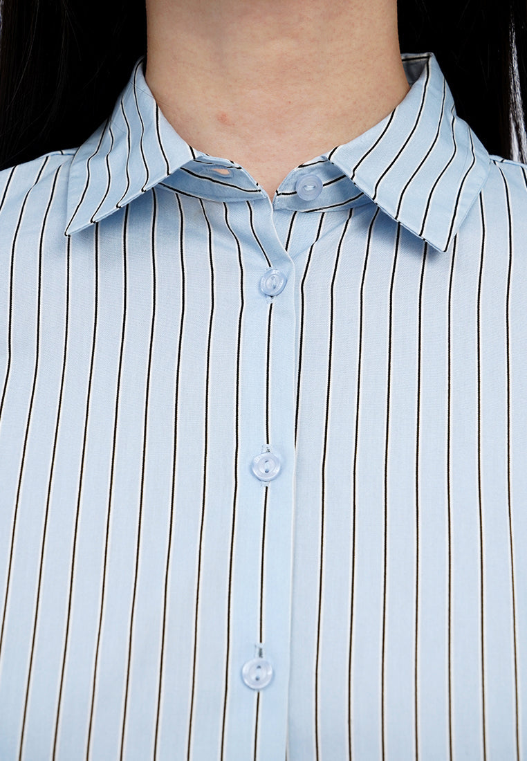 Long Sleeve Stripes Shirt