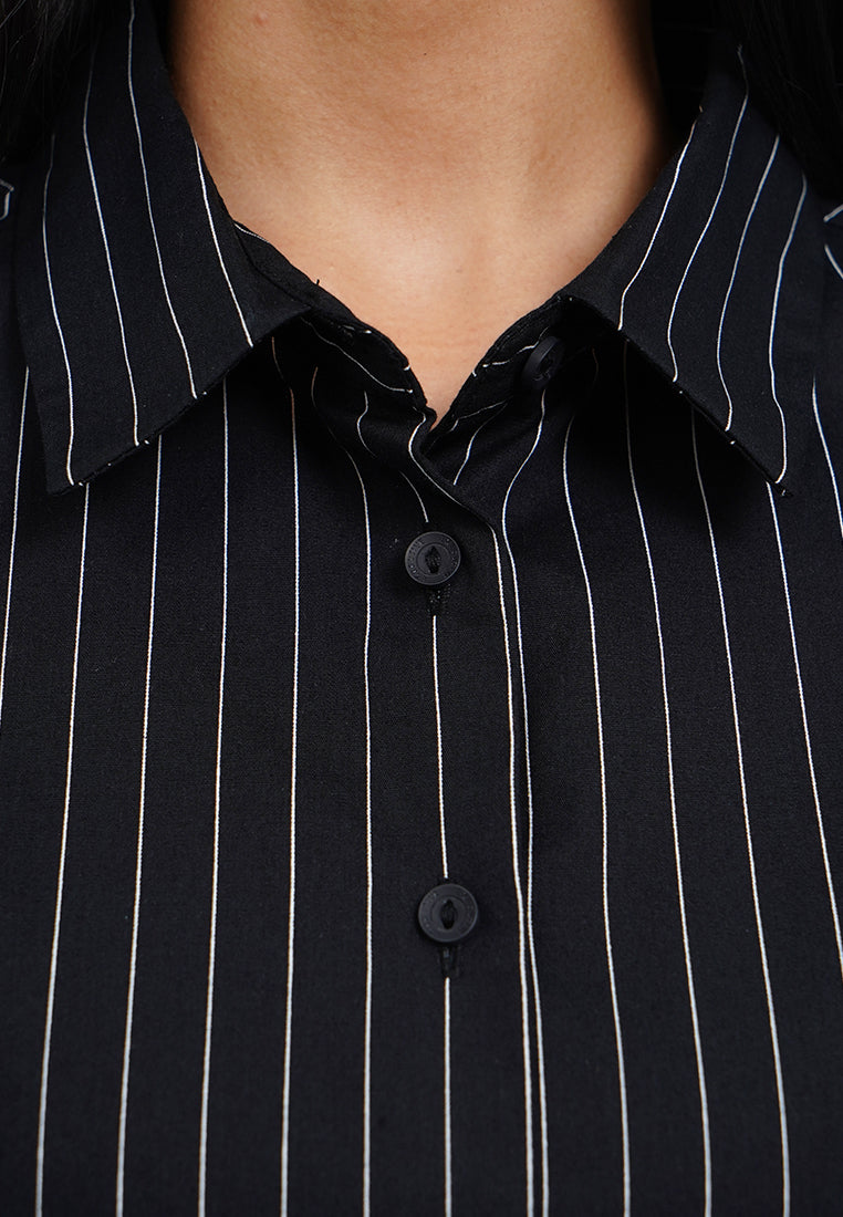 Long Sleeve Stripes Shirt