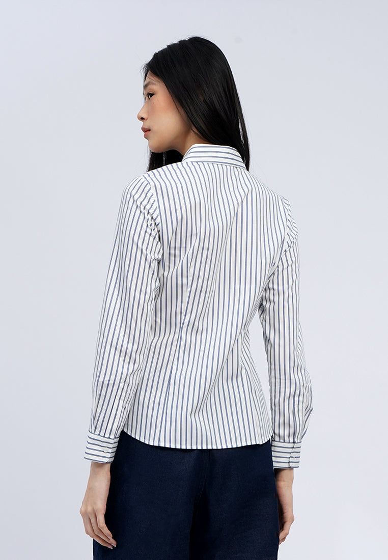 Long Sleeve Stripes Shirt