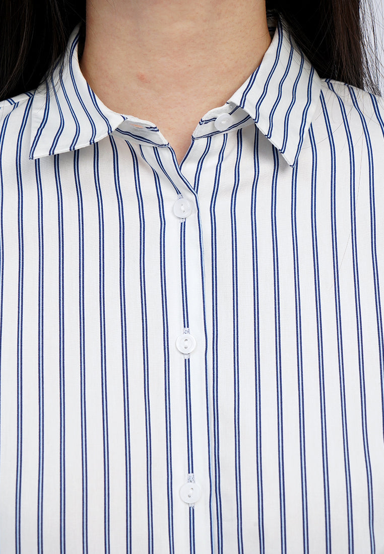 Long Sleeve Stripes Shirt