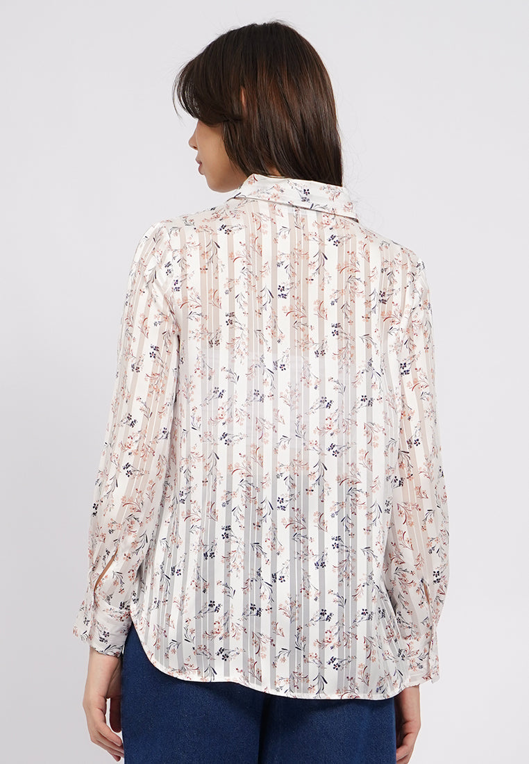 Printed Long Sleeve Shirt
