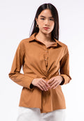 Blouse with Twisted Details
