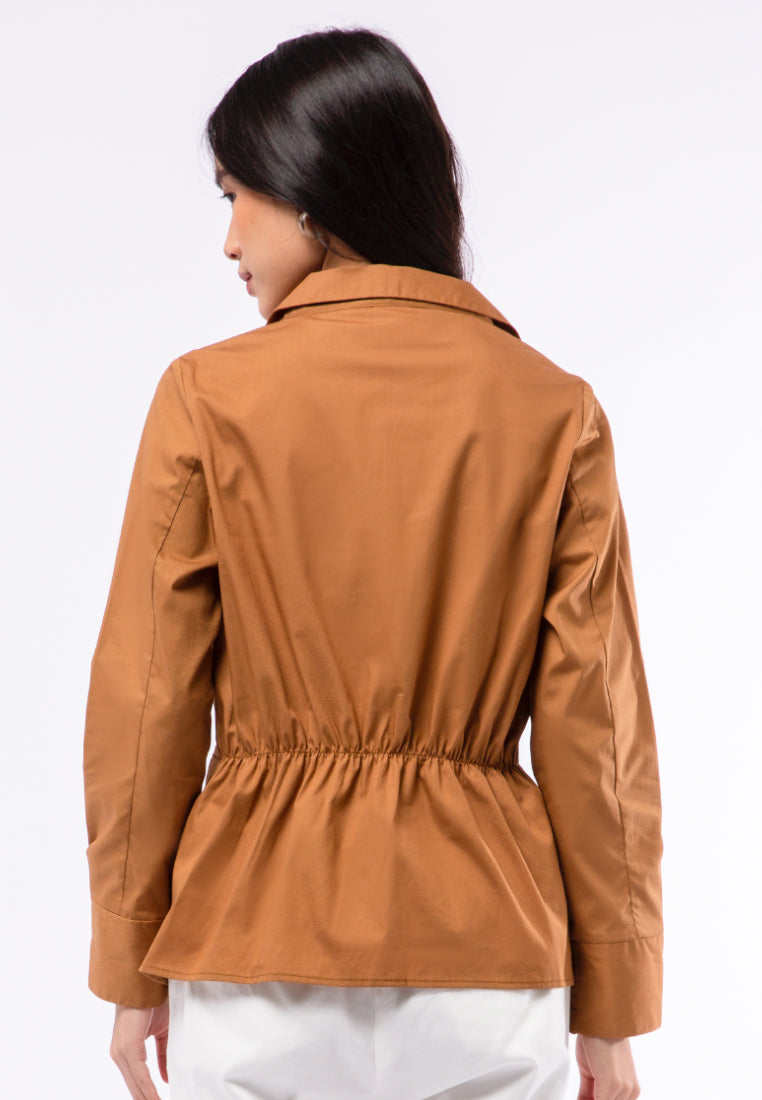 Blouse with Twisted Details