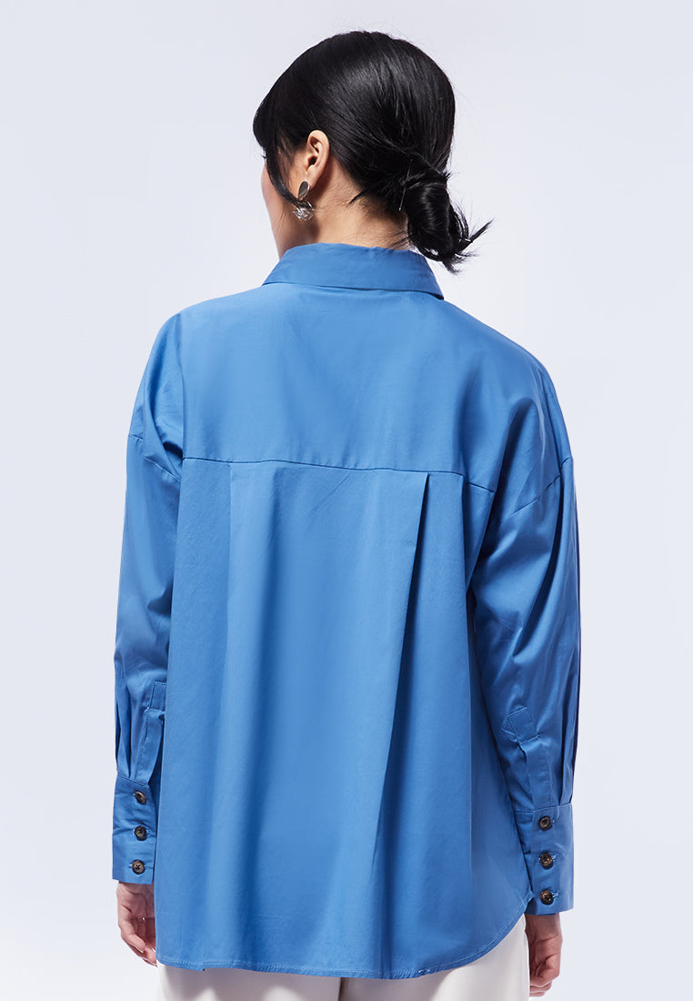 Regular Fit Long Sleeve Blouse