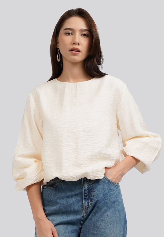 Balloon Sleeves Blouse