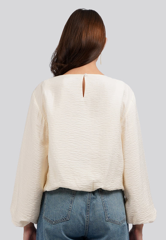 Balloon Sleeves Blouse