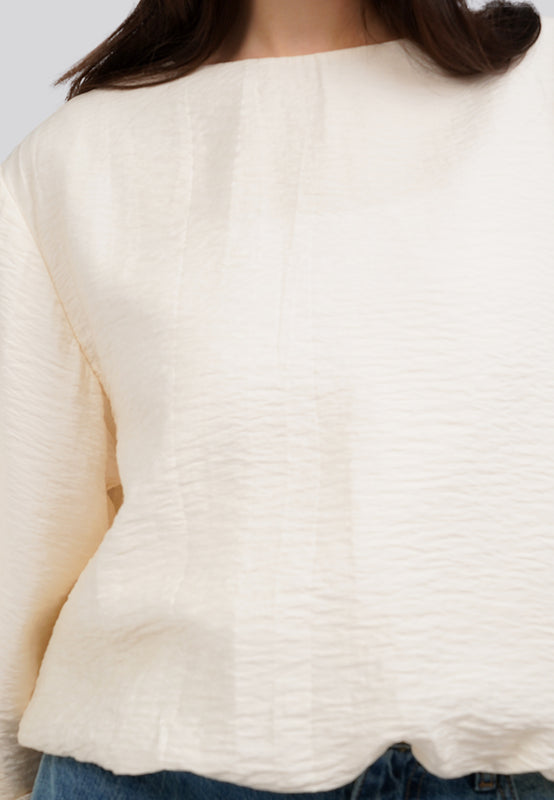 Balloon Sleeves Blouse