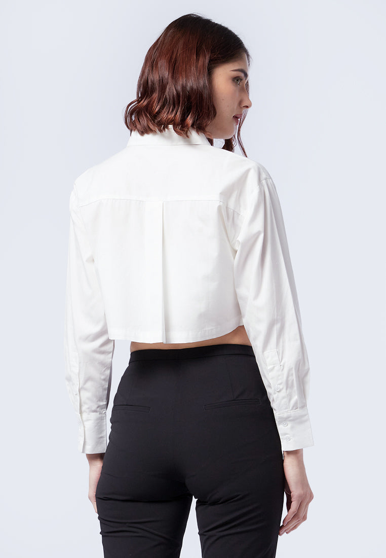 Long Sleeve Crop Shirt