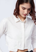 Long Sleeve Crop Shirt