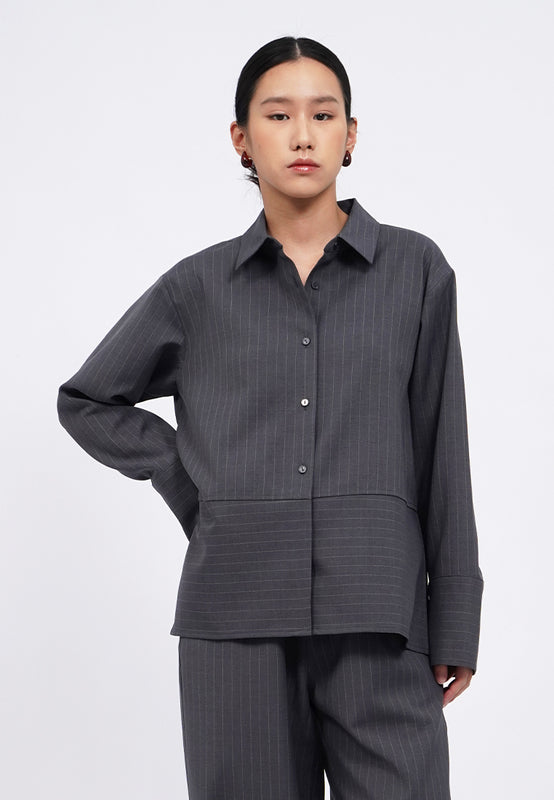 Combination Stripes Blouse