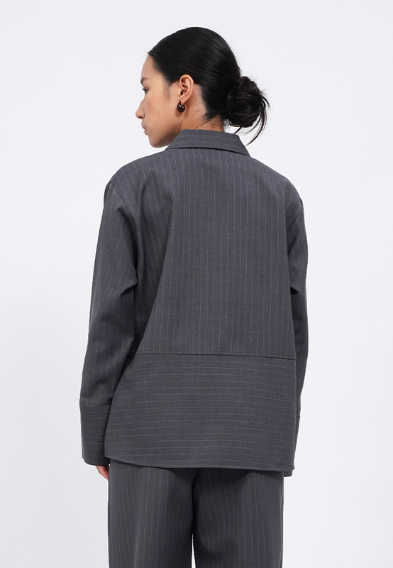Combination Stripes Blouse