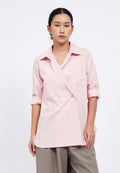 Double Breasted Long Sleeve Shirt