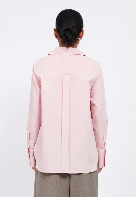 Double Breasted Long Sleeve Shirt