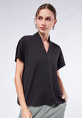 V-Neck Short Sleeve Top