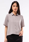 Regular Fit Short Sleeve Blouse