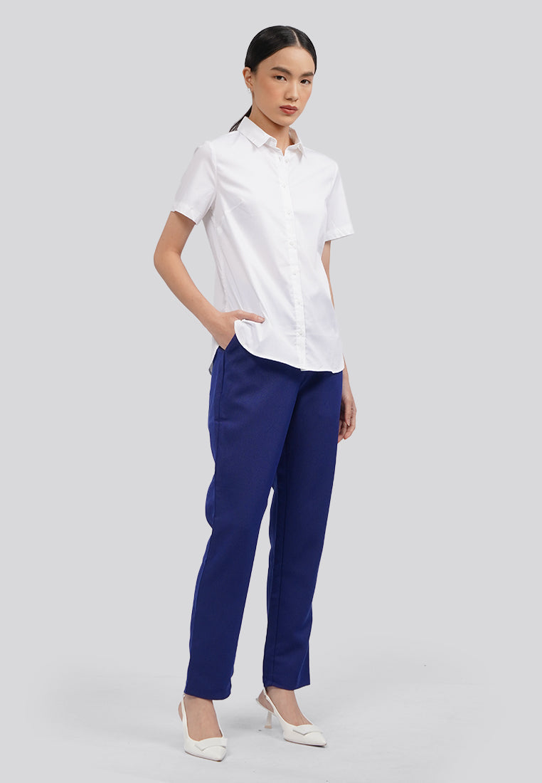 Basic Short Sleeve Blouse