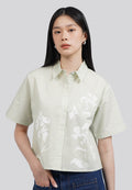 Floral Printed Short Sleeve Shirt