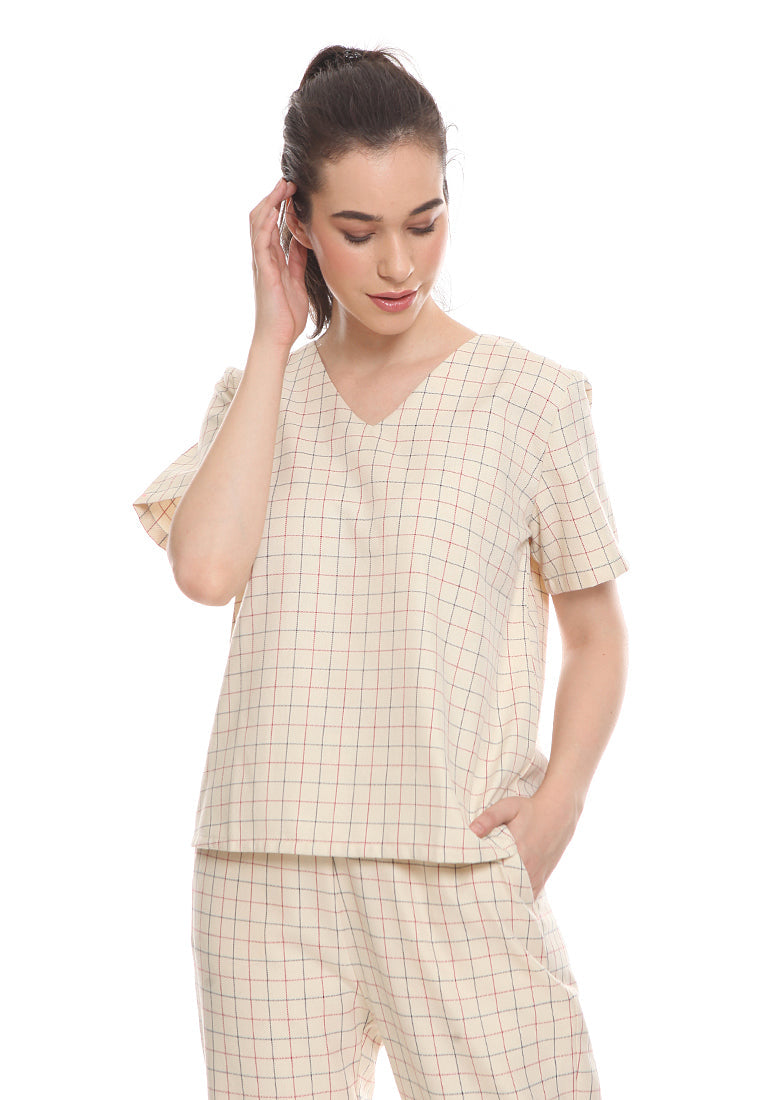 Short Sleeves Blouse