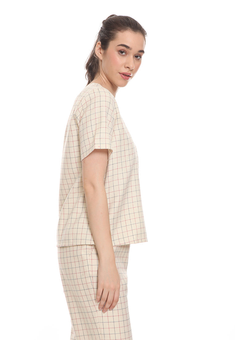 Short Sleeves Blouse