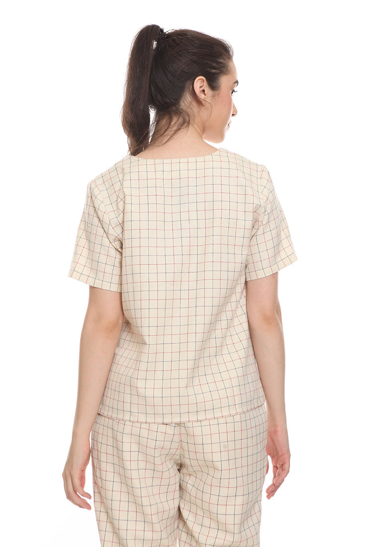 Short Sleeves Blouse