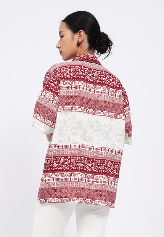 Dynasty Printed Blouse
