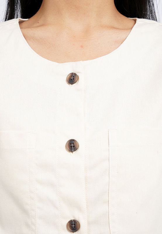 Short Sleeve Pocket Boxy Top