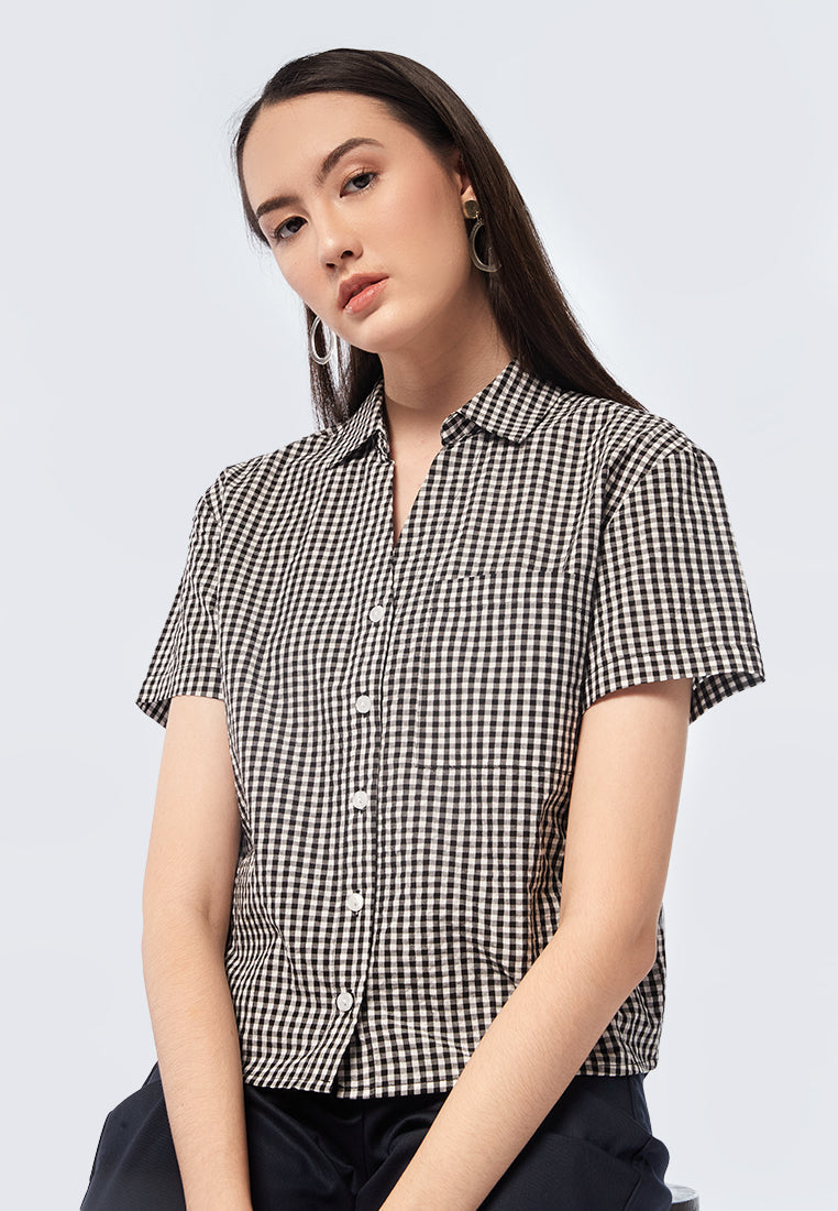 Gingham Relax Pocket Shirt