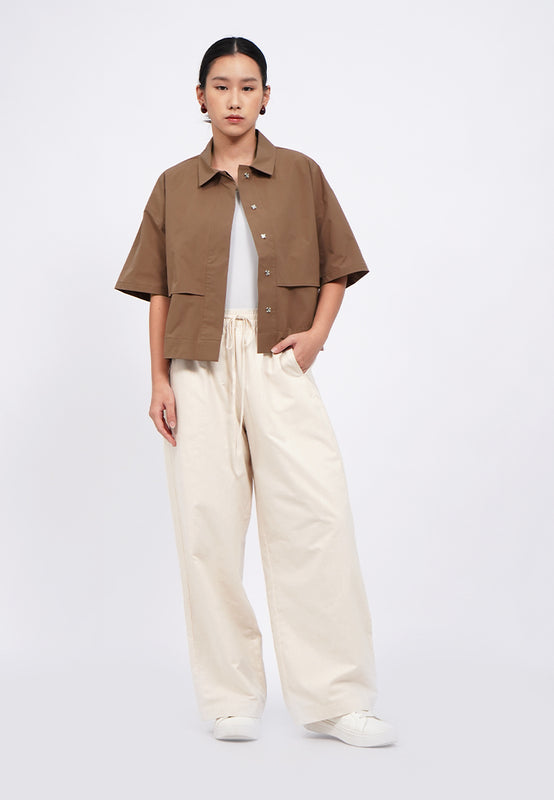 Oversized Short Sleeve Shirt