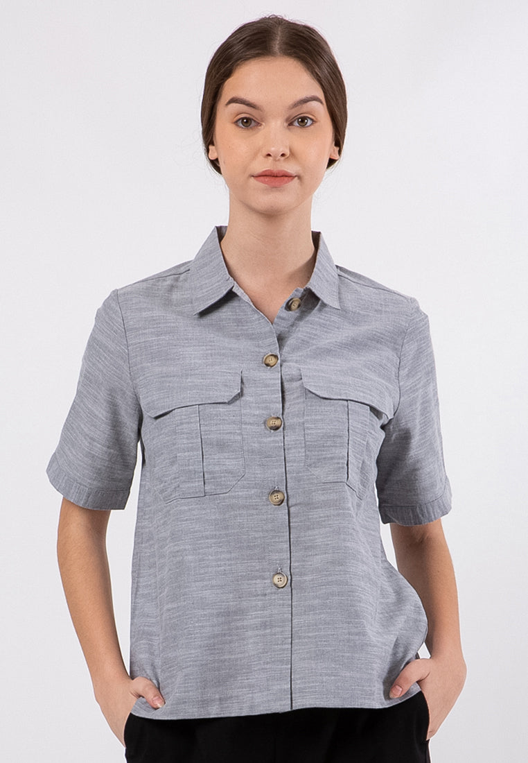 Utility Pocket short Sleeve Shirt
